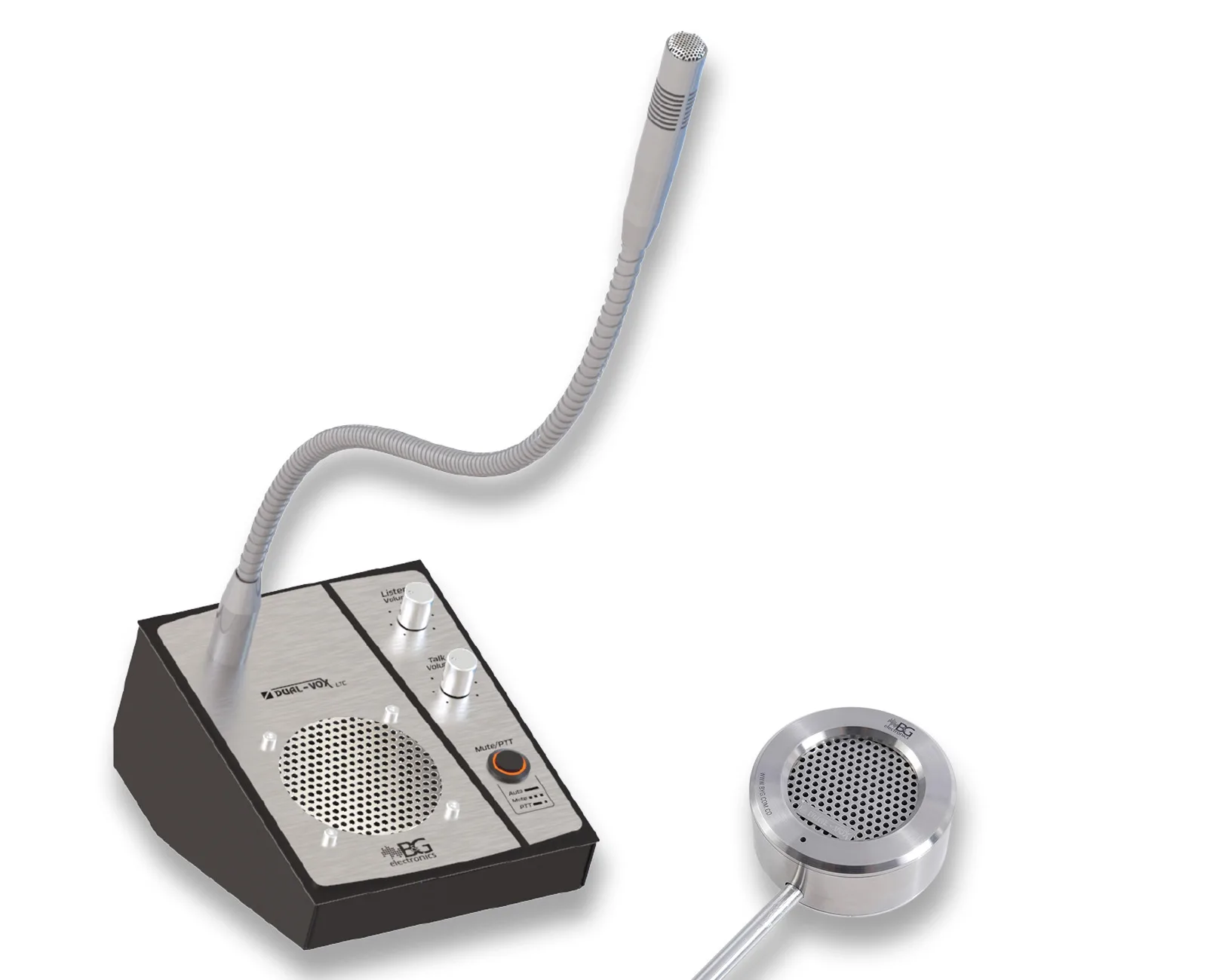 DUAL-VOX LTC | Intercomunicador de ventanilla para entornos de tráfico medio