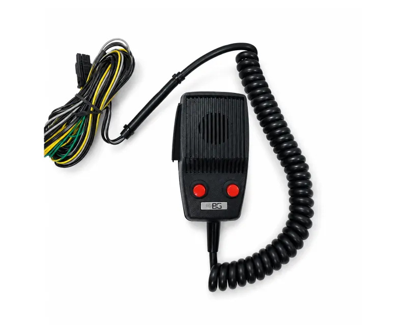 Micrófono de mano EQ-100A | Micrófono de mano de fábrica para operar sirenas y perifoneo en EQ-100A